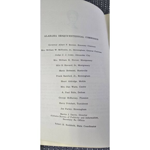 150 Alabama First Lady's Cookbook  Delicious Southern Recipes 1969 Signed Rare H - Picture 3 of 10